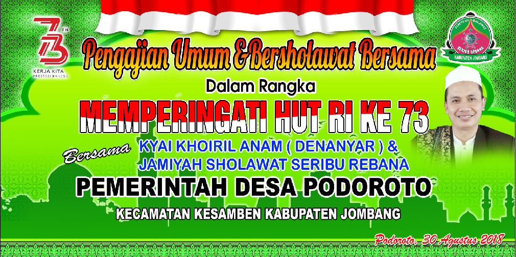 Contoh Banner Realisasi Apbdes - gambar spanduk